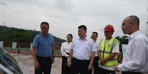 副市长朱江带队至泸州市垃圾焚烧发电厂调研运行情况及扩能工程建设进度